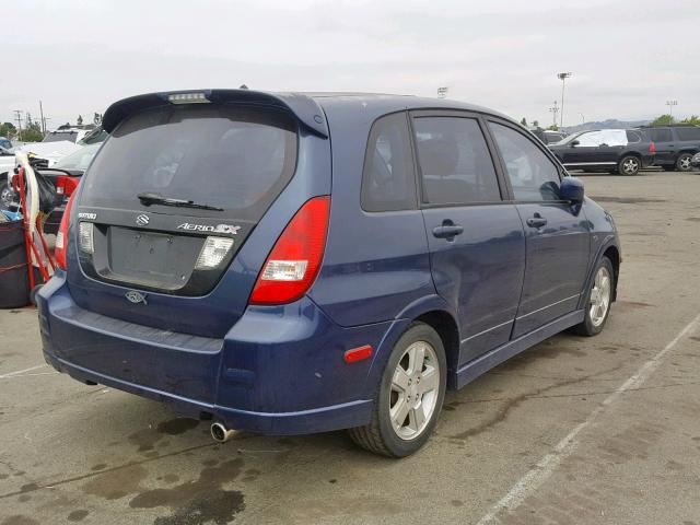 JS2RC41H235208730 - 2003 SUZUKI AERIO SX BLUE photo 4