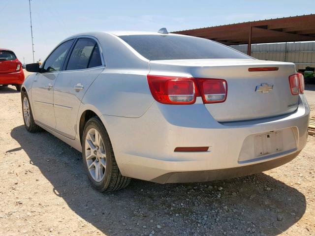 1G11C5SA1DF236182 - 2013 CHEVROLET MALIBU 1LT 银色 照片 3