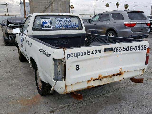 JT4RN81A6P5166776 - 1993 TOYOTA PICKUP 1/2 WHITE photo 3