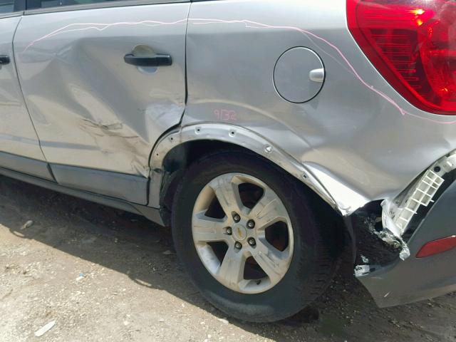 3GNAL2EK1ES621630 - 2014 CHEVROLET CAPTIVA LS 蓝色 照片 9