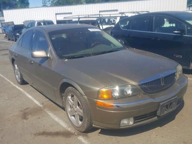 1LNHM87A02Y710004 - 2002 LINCOLN LS GREEN photo 1