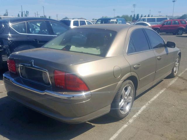 1LNHM87A02Y710004 - 2002 LINCOLN LS GREEN photo 4