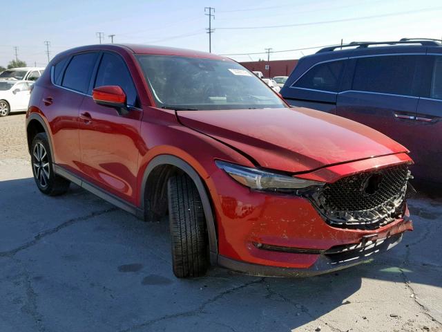 JM3KFBDL0H0165413 - 2017 MAZDA CX-5 GRAND RED photo 1