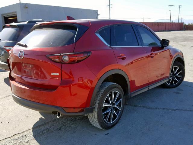 JM3KFBDL0H0165413 - 2017 MAZDA CX-5 GRAND RED photo 4