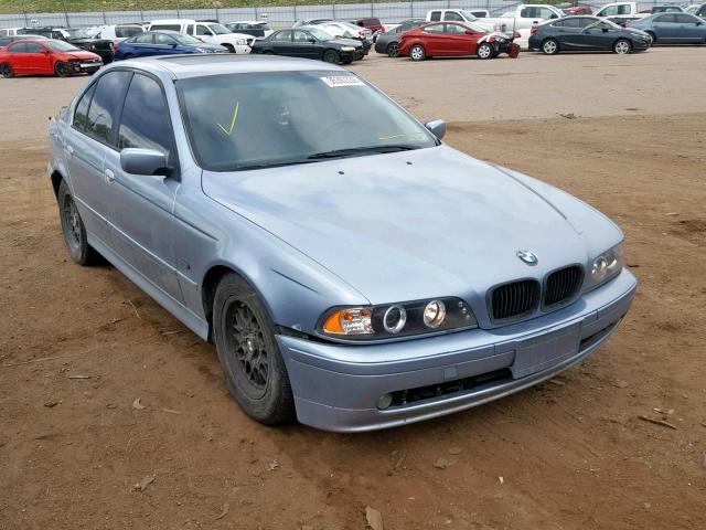 WBADT43492GZ95996 - 2002 BMW 525 I AUTO BLUE photo 1