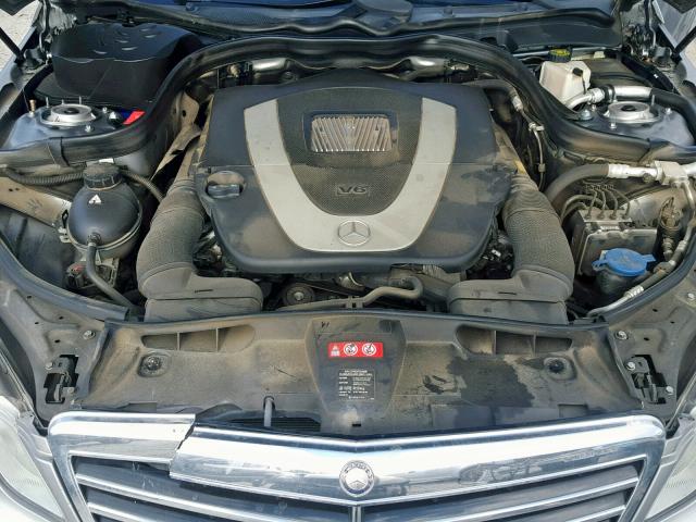 WDDHF5GB7BA426616 - 2011 MERCEDES-BENZ E 350 GRAY photo 7