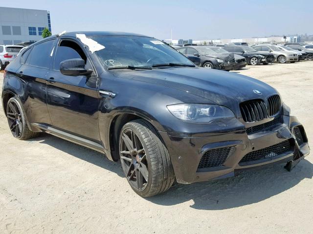 5YMGZ0C56CLK14920 - 2012 BMW X6 M BLACK photo 1