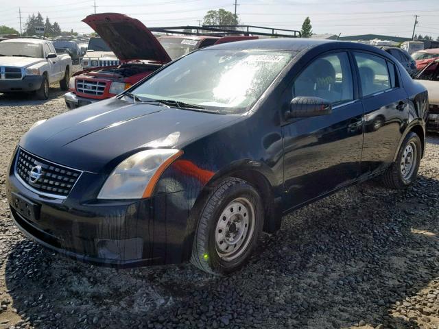 3N1AB61E27L654817 - 2007 NISSAN SENTRA 2.0 BLACK photo 2