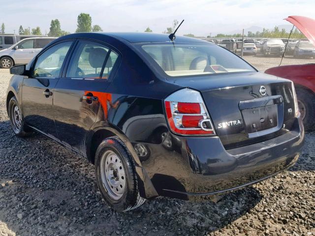 3N1AB61E27L654817 - 2007 NISSAN SENTRA 2.0 BLACK photo 3