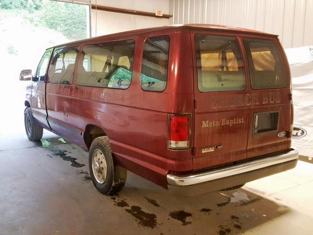 1FBJS31H4SHB08151 - 1995 FORD MARINE LOT MAROON photo 3