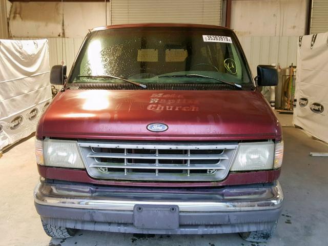 1FBJS31H4SHB08151 - 1995 FORD MARINE LOT MAROON photo 9