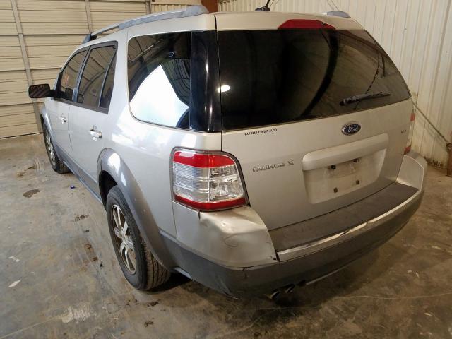 1FMDK02W98GA06133 - 2008 FORD TAURUS X SEL  photo 3