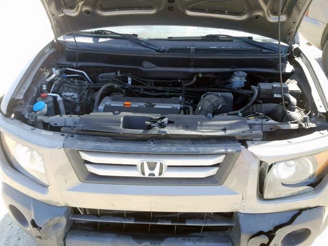 5J6YH28738L002970 - 2008 HONDA ELEMENT EX TAN photo 7