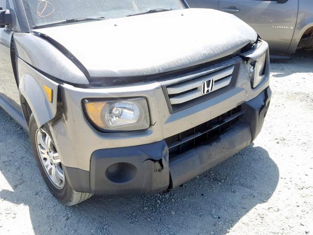 5J6YH28738L002970 - 2008 HONDA ELEMENT EX TAN photo 9