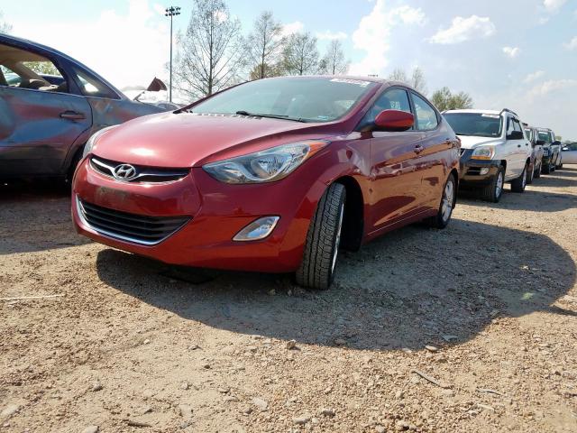 5NPDH4AE5DH431079 - 2013 HYUNDAI ELANTRA GLS  photo 2