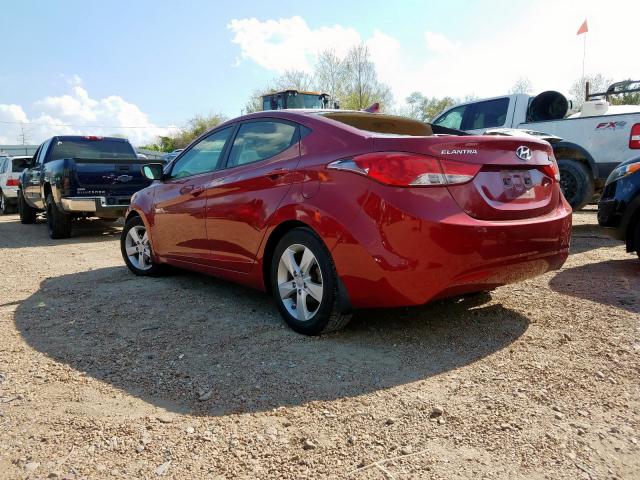 5NPDH4AE5DH431079 - 2013 HYUNDAI ELANTRA GLS  photo 3