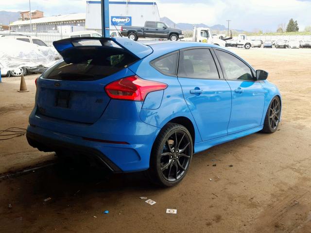 WF0DP3TH2G4115425 - 2016 FORD FOCUS RS BLUE photo 4