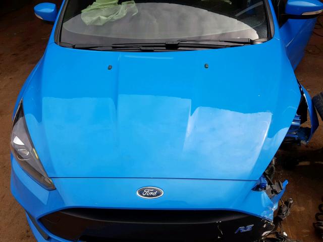 WF0DP3TH2G4115425 - 2016 FORD FOCUS RS BLUE photo 7