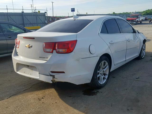 1G11C5SL2FF102057 - 2015 CHEVROLET MALIBU 1LT WHITE photo 4