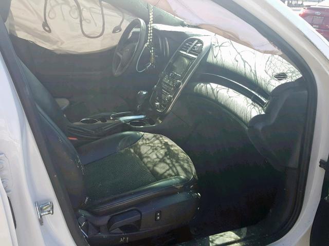 1G11C5SL2FF102057 - 2015 CHEVROLET MALIBU 1LT WHITE photo 5