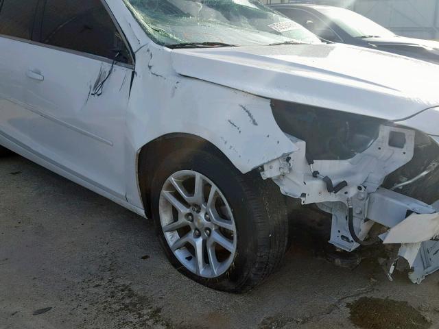 1G11C5SL2FF102057 - 2015 CHEVROLET MALIBU 1LT WHITE photo 9