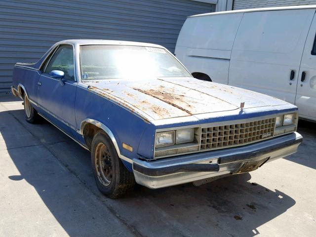 1GTCW80H1DR500671 - 1983 GMC CABALLERO BLUE photo 1