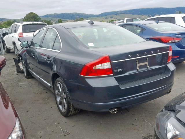 YV1940AS6C1152868 - 2012 VOLVO S80 3.2 BLUE photo 3