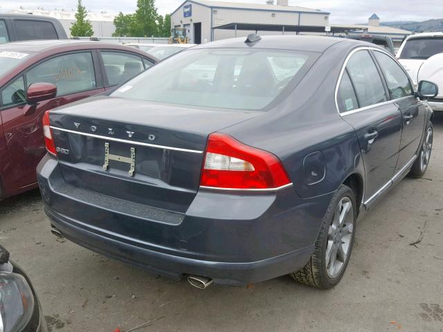 YV1940AS6C1152868 - 2012 VOLVO S80 3.2 BLUE photo 4