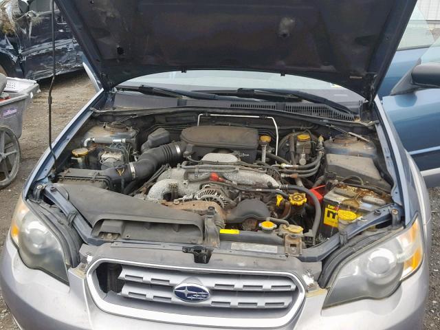 4S4BP61C156308679 - 2005 SUBARU LEGACY OUT BLUE photo 7