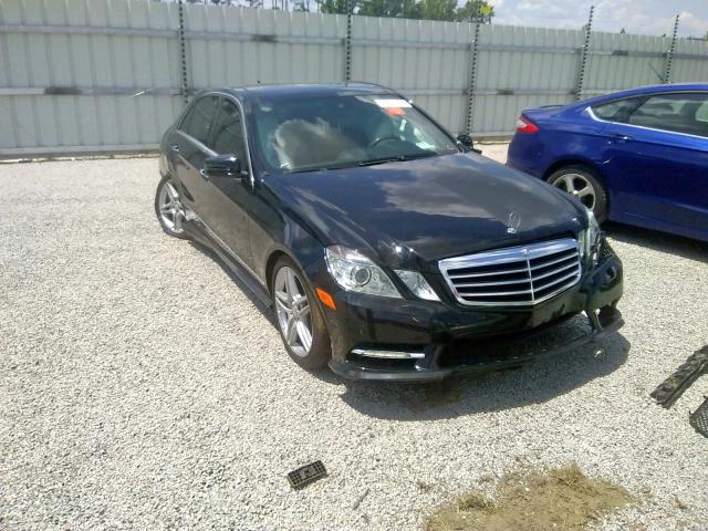 WDDHF5KB5DA735060 - 2013 MERCEDES-BENZ E 350 BLACK photo 1