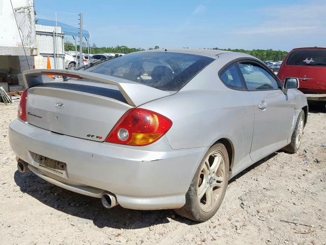 KMHHN65F13U018469 - 2003 HYUNDAI TIBURON GT  photo 4