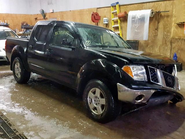 1N6AD07W96C421187 - 2006 NISSAN FRONTIER C BLACK photo 1