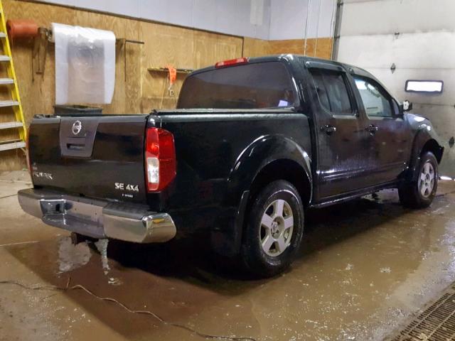 1N6AD07W96C421187 - 2006 NISSAN FRONTIER C BLACK photo 4