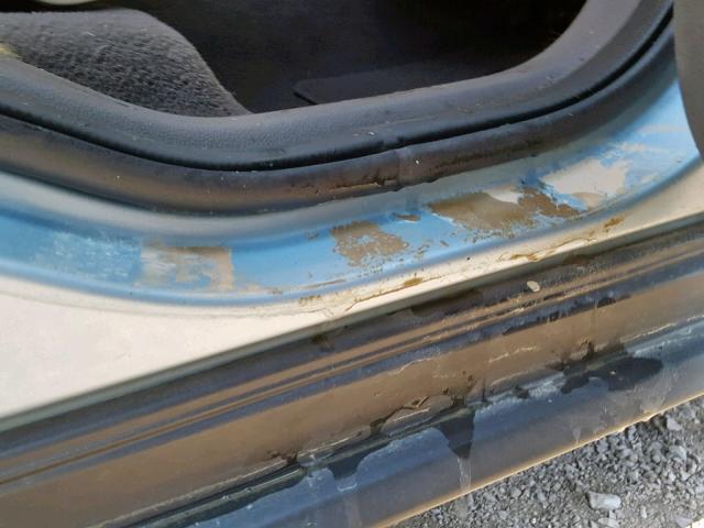 1FMDK06W98GA43399 - 2008 FORD TAURUS X L BLUE photo 9