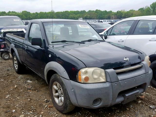 1N6DD21S51C327282 - 2001 NISSAN FRONTIER X BLACK photo 1