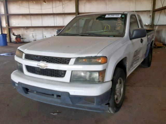 1GCCS198268267379 - 2006 CHEVROLET COLORADO WHITE photo 2