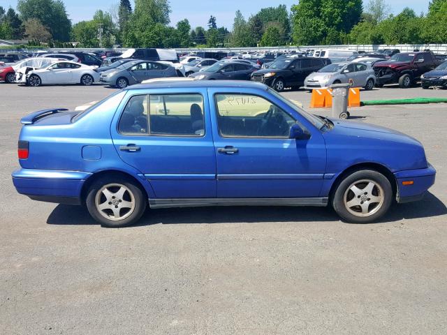 3VWYA81H4WM138842 - 1998 VOLKSWAGEN JETTA K2 BLUE photo 9