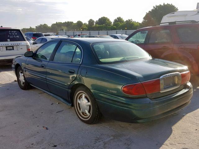 1G4HP54K1Y4141988 - 2000 BUICK LESABRE CU GREEN photo 3