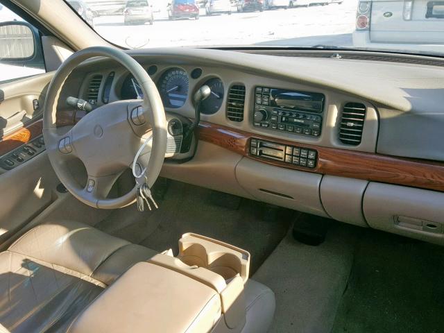 1G4HP54K1Y4141988 - 2000 BUICK LESABRE CU GREEN photo 9