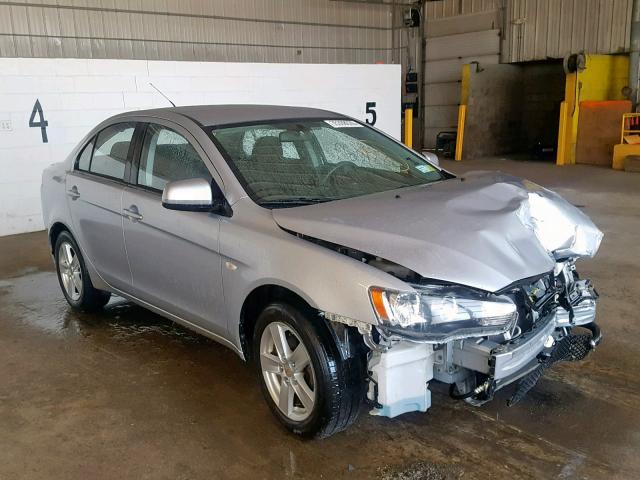 JA3AU26U48U004201 - 2008 MITSUBISHI LANCER ES SILVER photo 1