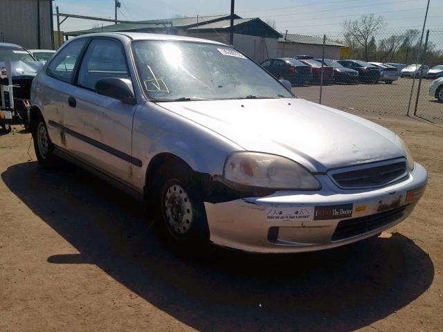 2HGEJ6429XH104169 - 1999 HONDA CIVIC CX SILVER photo 1