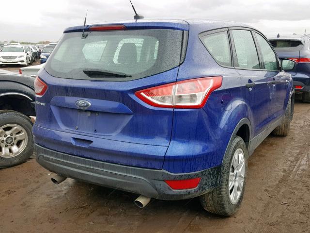 1FMCU0F71EUD92049 - 2014 FORD ESCAPE S BLUE photo 4