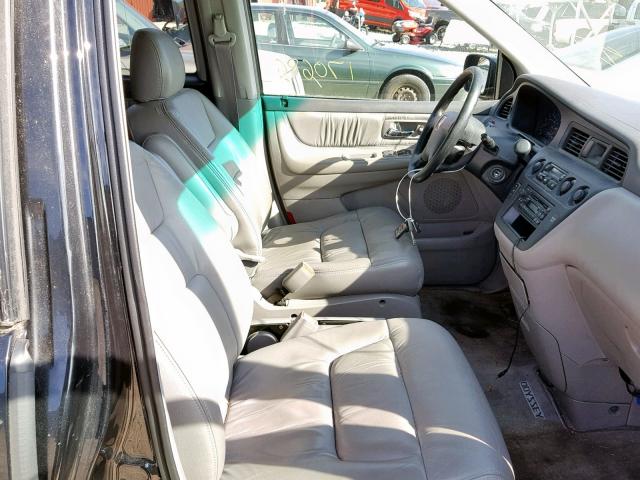 2HKRL18934H500511 - 2004 HONDA ODYSSEY EX BLACK photo 5