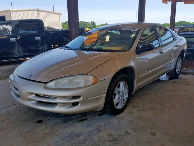 2B3HD46R41H697062 - 2001 DODGE INTREPID S 金色 照片 2