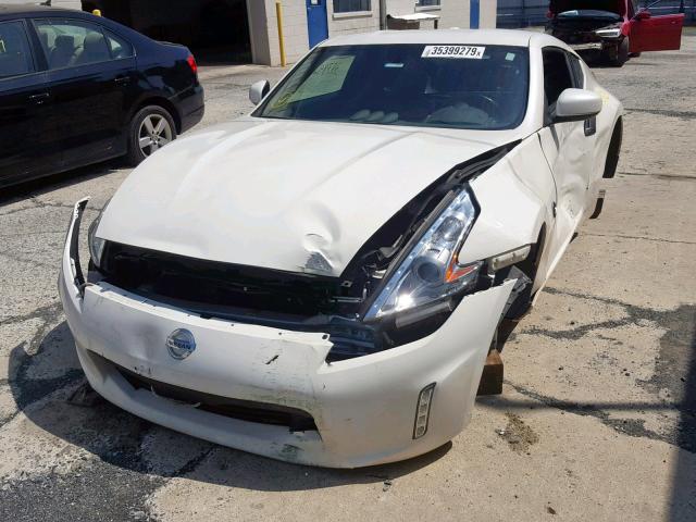 JN1AZ4EH5GM934810 - 2016 NISSAN 370Z BASE WHITE photo 2