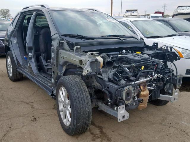 1C4PJMCS1FW589369 - 2015 JEEP CHEROKEE L GRAY photo 1