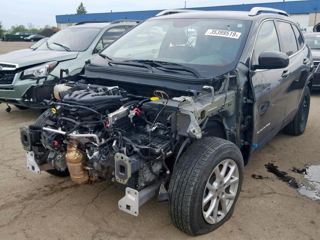 1C4PJMCS1FW589369 - 2015 JEEP CHEROKEE L GRAY photo 2