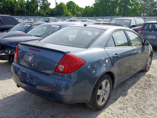 1G2ZH528654138789 - 2005 PONTIAC G6 GT BLUE photo 4