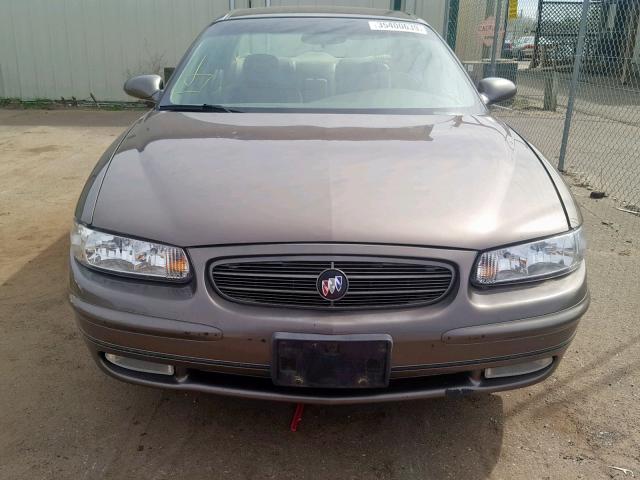 2G4WB55K121156689 - 2002 BUICK REGAL LS BROWN photo 9