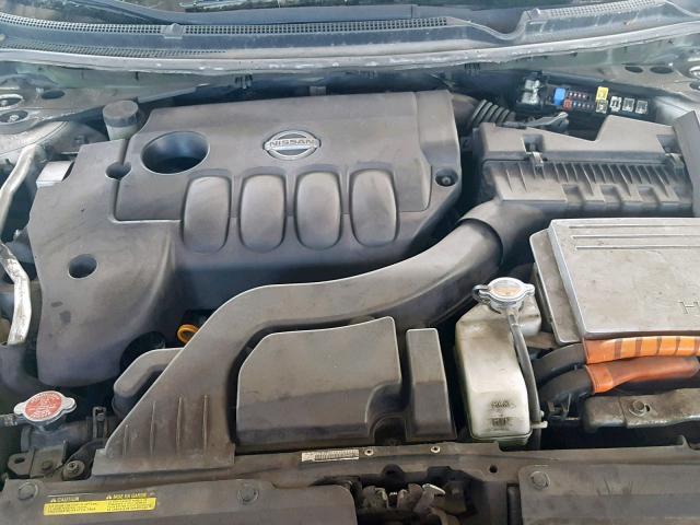 1N4CL21E89C139630 - 2009 NISSAN ALTIMA HYB RED photo 7